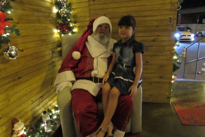 Papai Noel vai ao Centro Comercial São Francisco