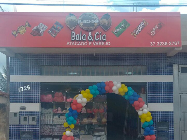  Bomboniere Bala e Cia é inaugurada no Centro Comercial Santos Dumont