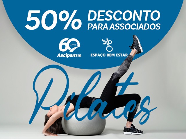 Nova Parceria ASCIPAM vai oferecer Pilates com descontos para Associados