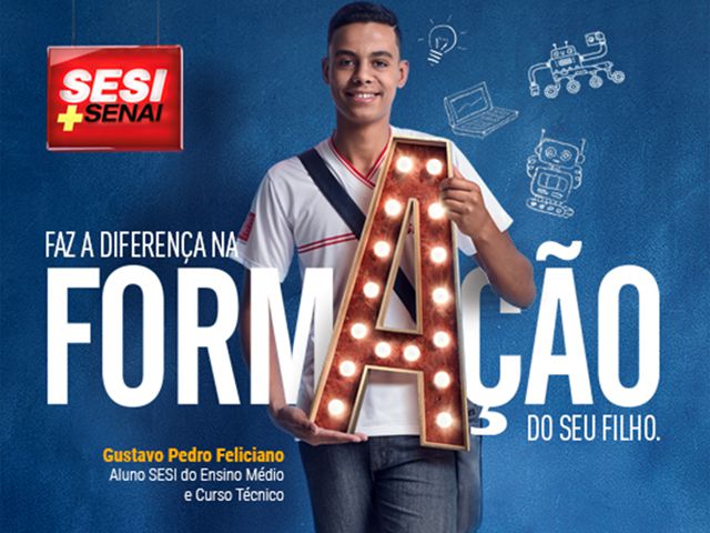 Escola SESI/SENAI conduz processo seletivo em Pará de Minas