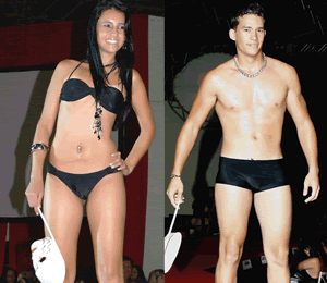 Dieile e William foram os representantes do clube Sesi/Ascipam