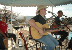 A festa foi animada por Edilson da Viola