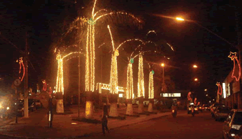 A praça Melo Viana ficou encantadora