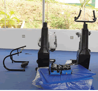 Equipamentos começaram a chegar