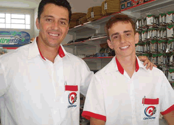 Os empresários Eduardo Gomes e Bruno Barbosa