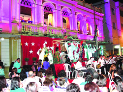 Uma bonita apresentação aconteceu na Casa da Cultura
