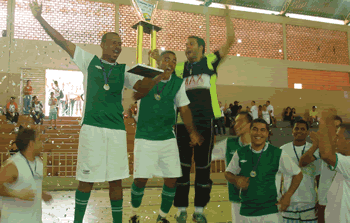 A equipe de Conceio do Par comemorou o ttulo