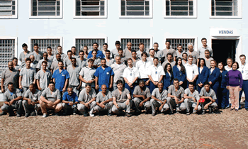 Os colaboradores da Safol formam um time de vencedores