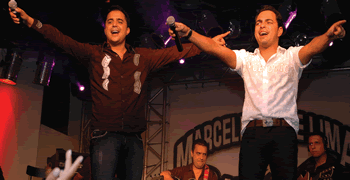Os shows sero feitos por artistas da terra