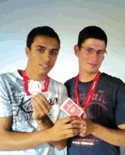 1º lugar Tiago Magno e Gomes Alberto
