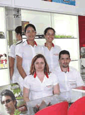 A equipe está bem preparada para atender
