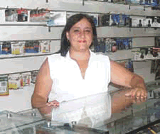 Eliane Marinho, proprietária da empresa