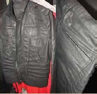 Jeans imita o couro