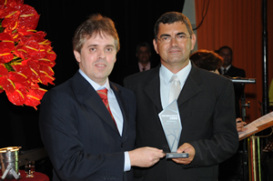 Eduardo Leite, Vice-presidente, e Carlos Hanke