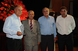 Edson Teodoro, Geraldo Sabino, Presidente da Câmara, Vanderley Oliveira e Hélio Vieira, LDPM