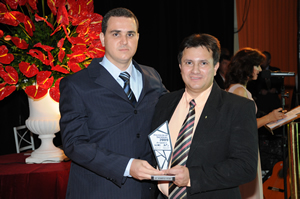 Leonardo Duarte, Lsoft, e Evandro Silva, Diretor Financeiro