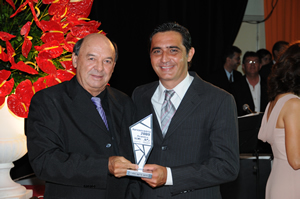 Mílton Guimarães, Diretor Assistente, e Petrônio Matoso