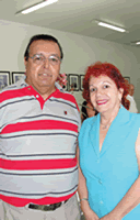 Luiz David e Ana Campos