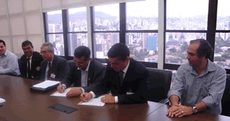 Assinatura histórica no Banco Central