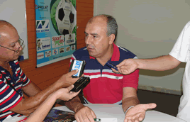 Elias Diniz falou à imprensa sobre mais essa conquista do clube