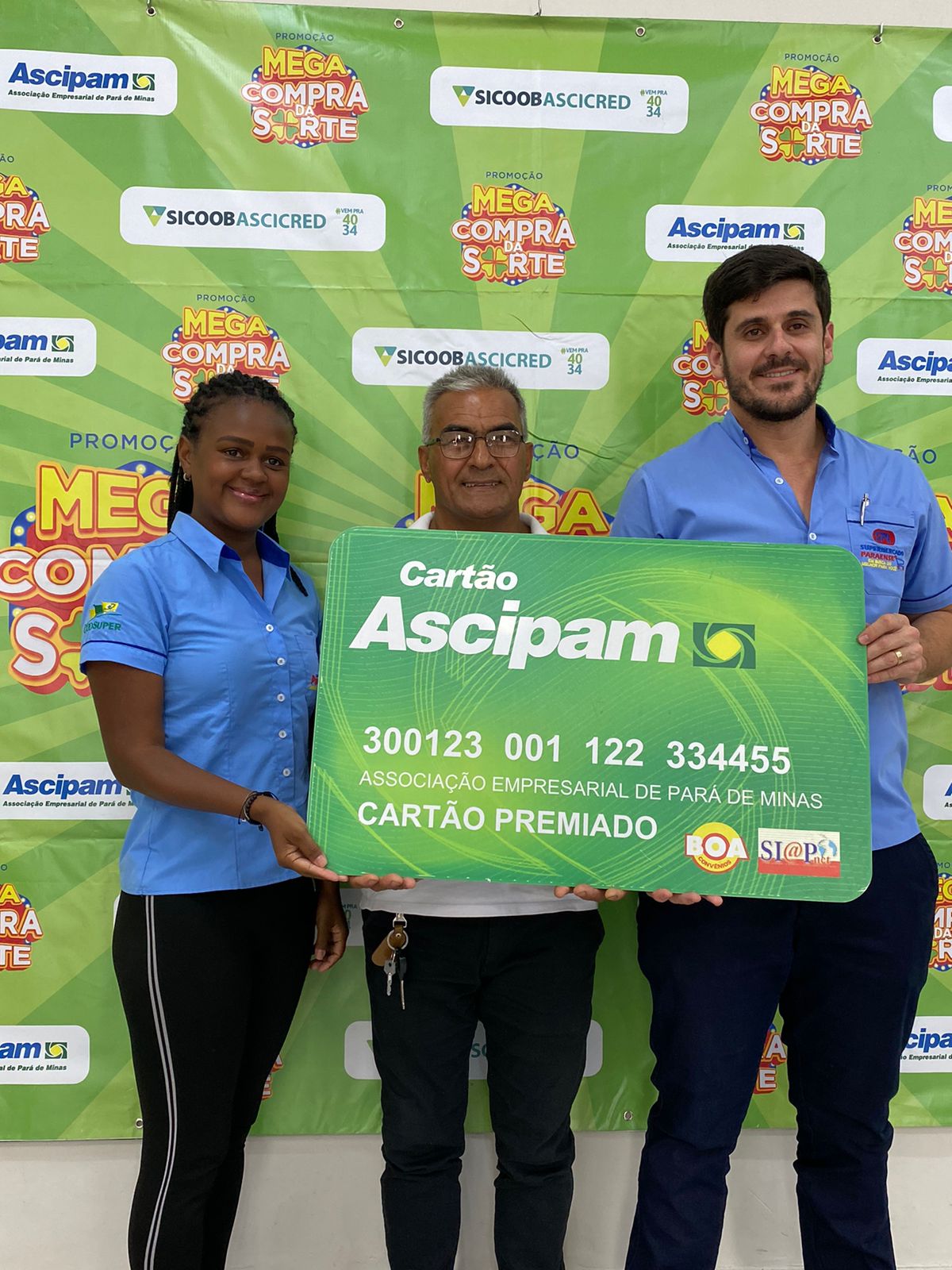Conheça os ganhadores da Etapa Dia dos Pais da Promoção Mega Compra da Sorte 