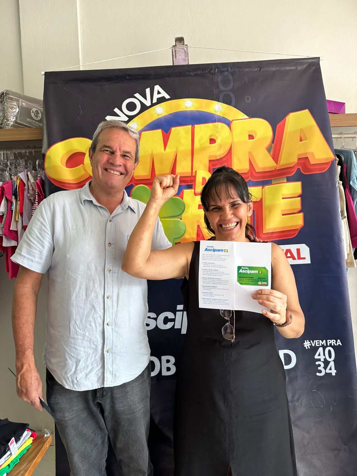 Promoção Compra da Sorte Digital Ascipam Sicoob Ascicred tem novos contemplados