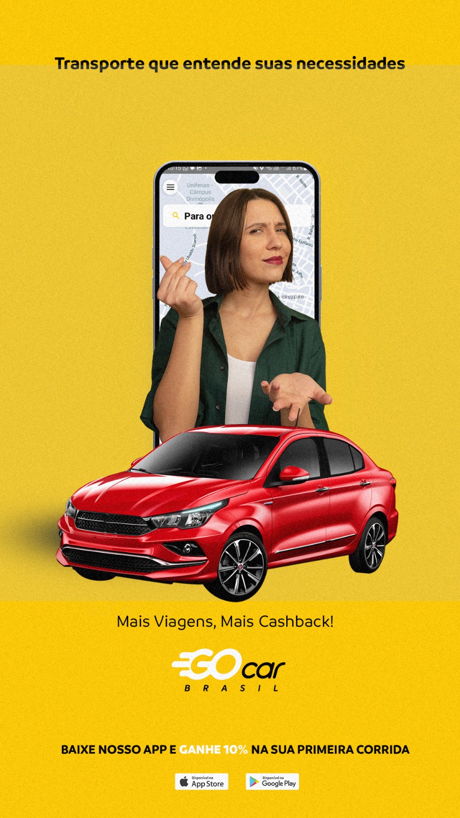GoCar é nova empresa associada à Ascipam: aplicativo de mobilidade une economia, agilidade e segurança