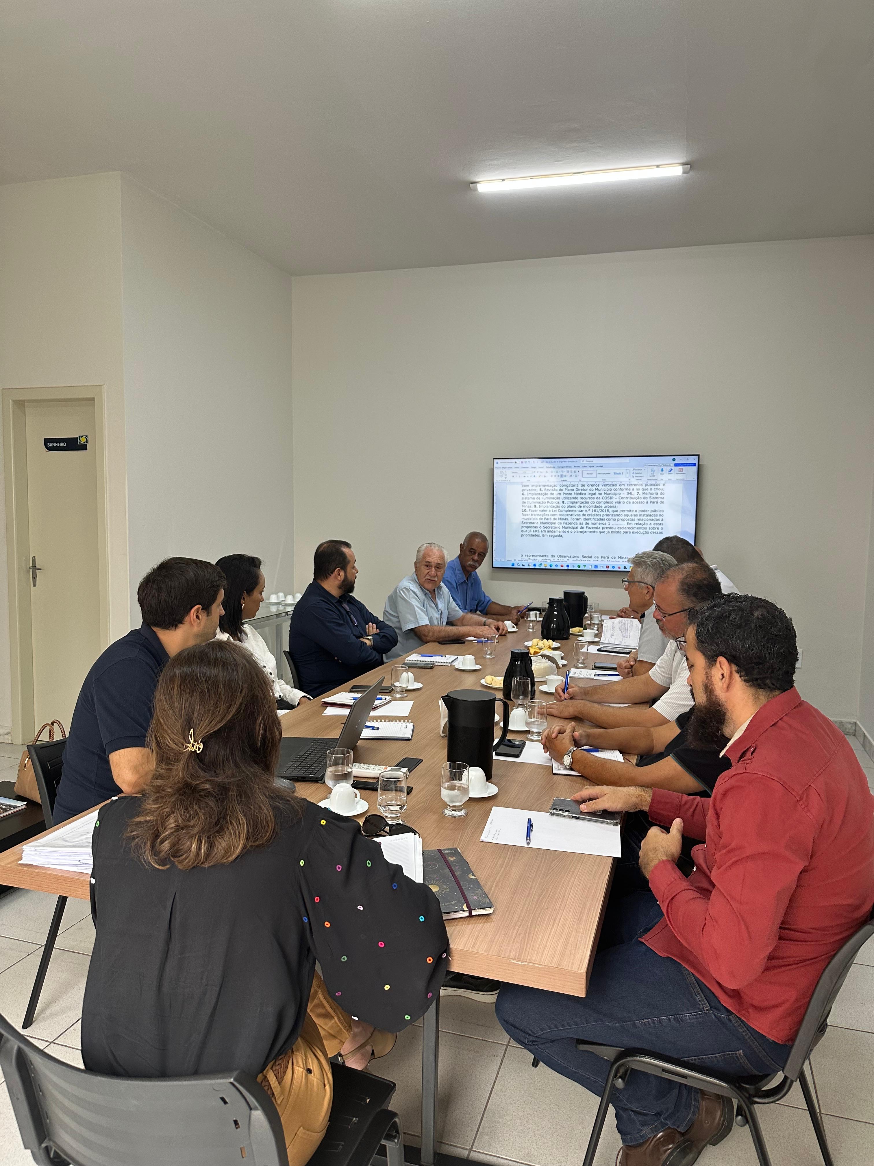 Grupo Mais e Ascipam apresentam propostas à gestão municipal para o desenvolvimento de Pará de Minas