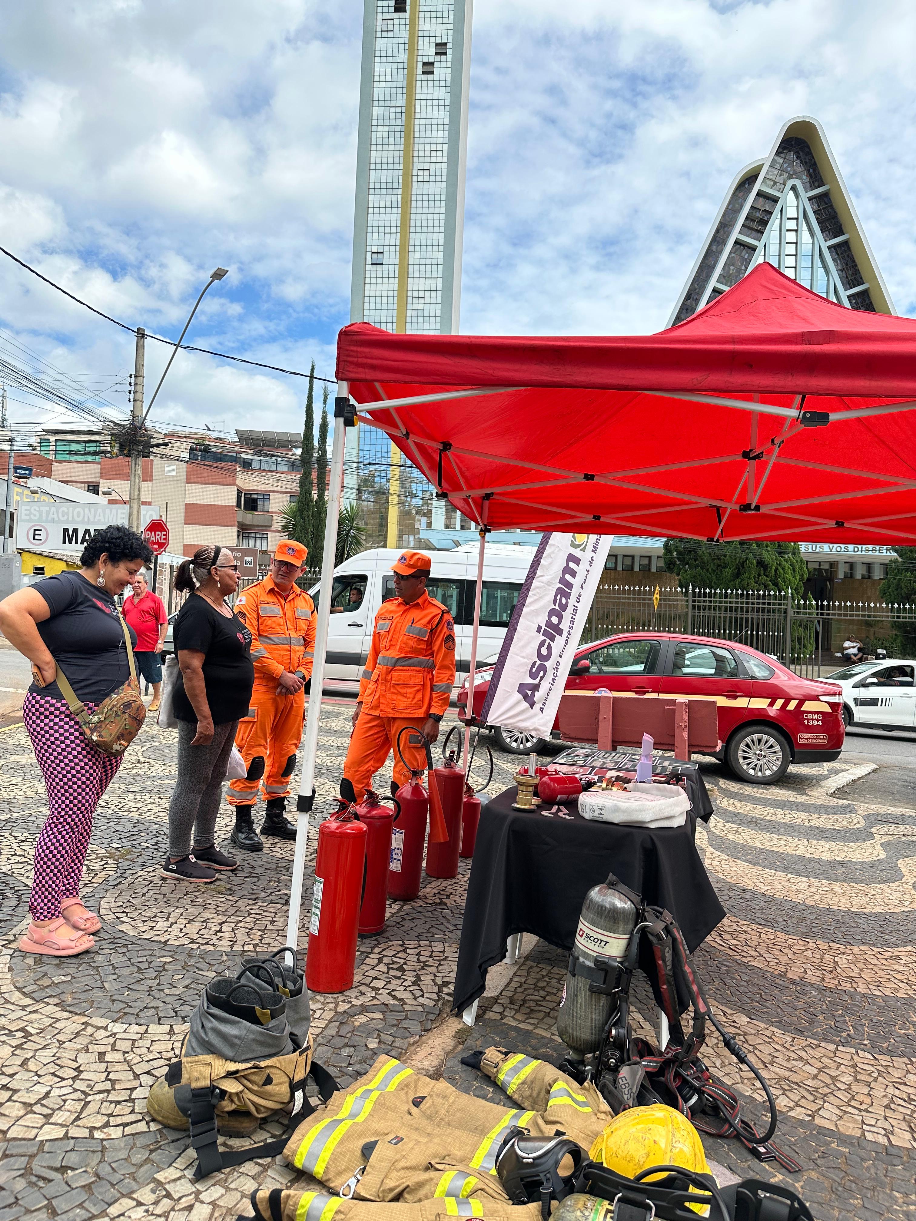 Ascipam e Bombeiros de Pará de Minas: Parceria de sucesso em prol da prevenção