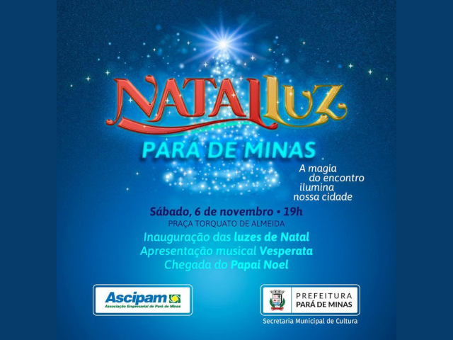 Prepare-se para a magia do Natal Luz