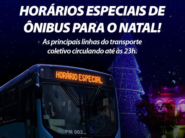 Turi estende horários para atender demanda do Natal