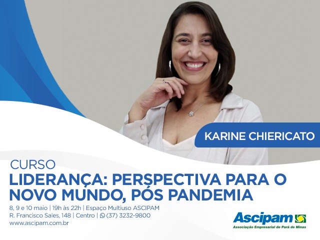 Karine Chiericato vai apresentar curso voltado para liderança