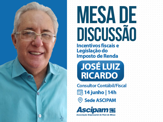 Mesa de Discussão: Vamos falar sobre Incentivos Fiscais e Legislação do Imposto de Renda?