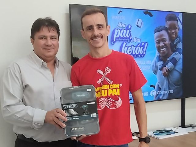 Ascipam e Centrofer realizam promoção para o Dia dos Pais no Instagram