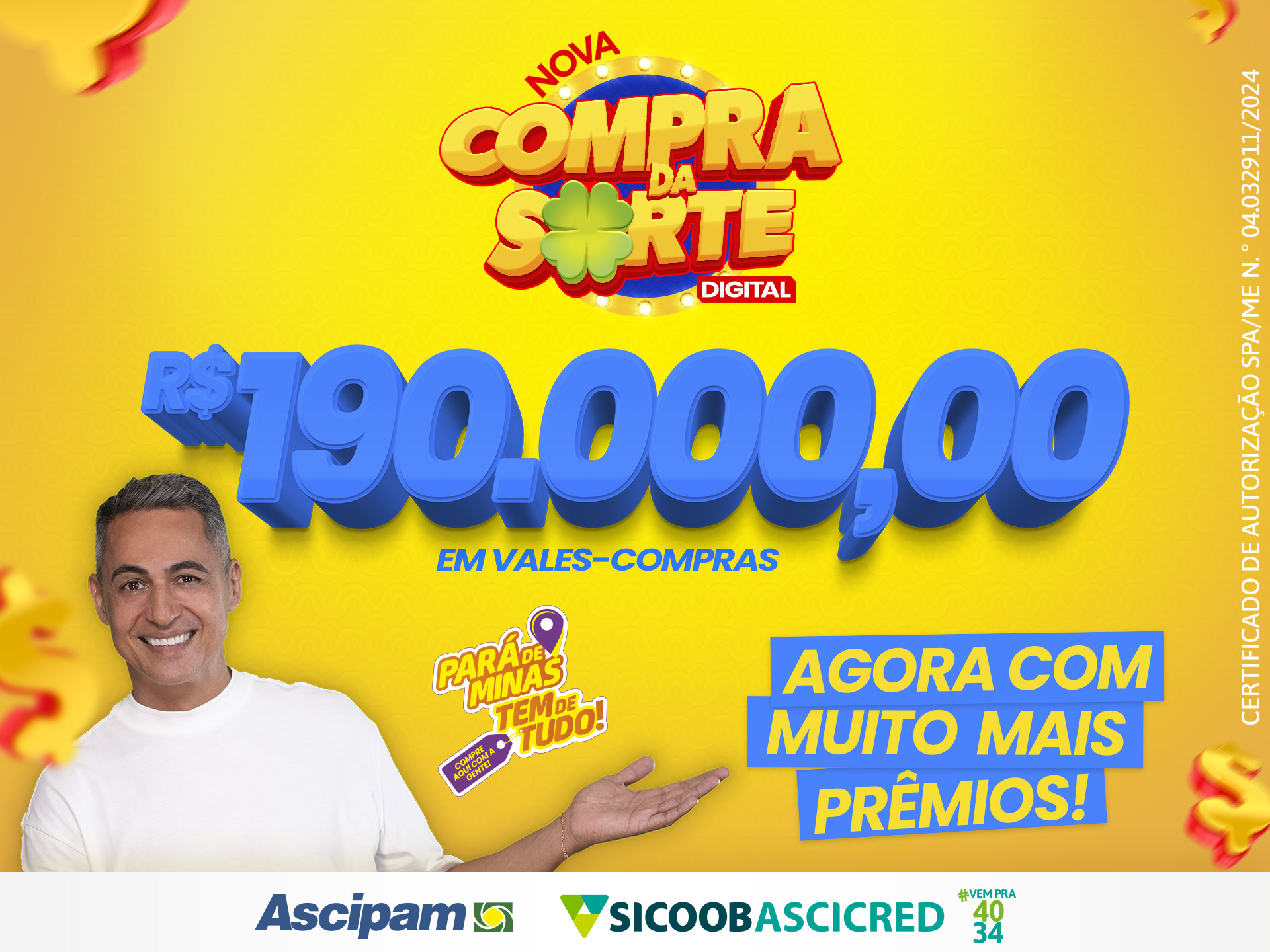 Compra de Sorte Digital: mais prêmios, mais chances de ganhar e muito mais fácil de participar