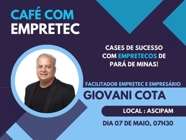 Café com Empretec: um encontro para inspirar e empreender