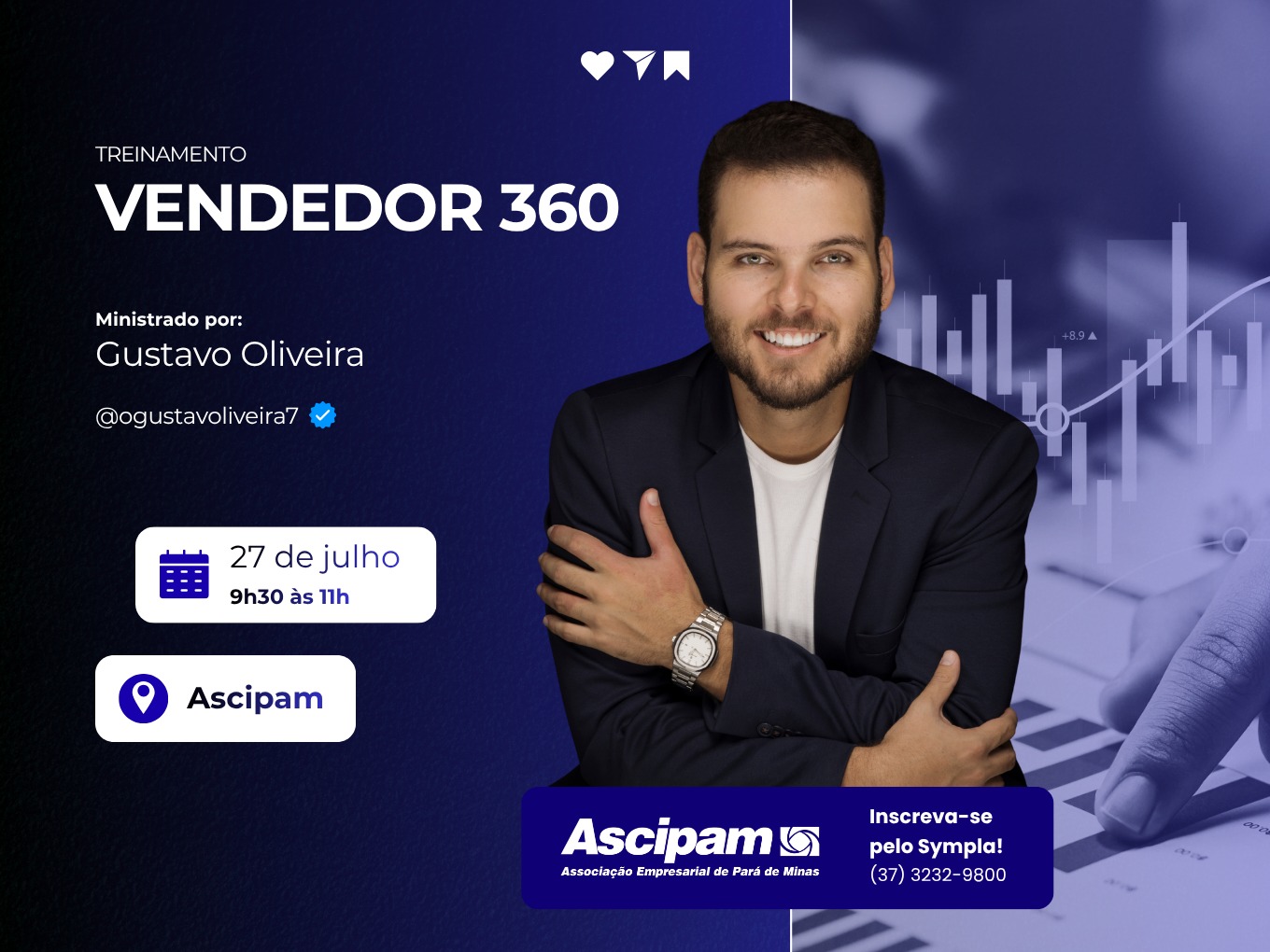 Ascipam promove treinamento "Vendedor 360" para profissionais que desejam aumentar resultados em vendas Ascipam promove treinamento "Vendedor 360" para profissionais que desejam aumentar resultados em vendas